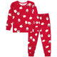 2-Piece Infant & Toddler Neutral Santa Faces Cotton Pajamas-Gerber Childrenswear Wholesale
