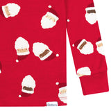 2-Piece Infant & Toddler Neutral Santa Faces Cotton Pajamas-Gerber Childrenswear Wholesale