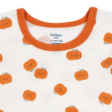 2-Piece Infant & Toddler Neutral Smiling Pumpkins Cotton Pajamas-Gerber Childrenswear Wholesale
