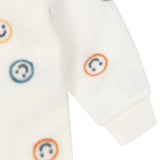 Baby & Toddler Boys Smileys Footed Fleece Pajamas