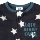 Baby & Toddler Boys Stars Footed Fleece Pajamas