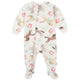 Baby & Toddler Girls Horses Footed Fleece Pajamas