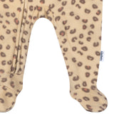 Baby & Toddler Girls Leopard Footed Fleece Pajamas