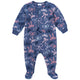 Baby & Toddler Girls Bows Footed Fleece Pajamas
