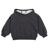 Baby & Toddler Neutral Charcoal Heather Pullover Hooded Sweatshirt
