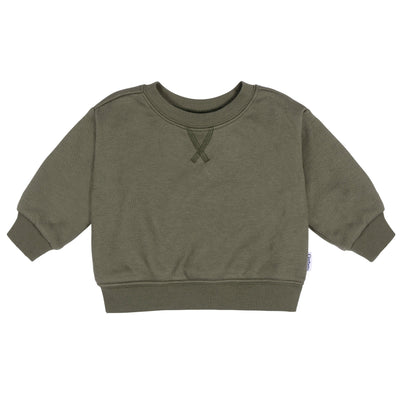 Baby & Toddler Neutral Green Crewneck Sweatshirt