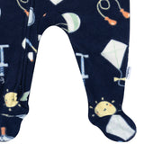 Baby & Toddler Neutral Playtime Footed Fleece Pajamas