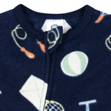 Baby & Toddler Neutral Playtime Footed Fleece Pajamas