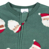 Baby & Toddler Neutral Santas Footed Fleece Pajamas