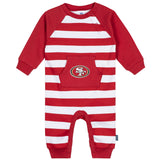 Baby Boys 49ers Football Pajamas With Pouch-Gerber Childrenswear Wholesale