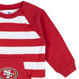 Baby Boys 49ers Football Pajamas With Pouch-Gerber Childrenswear Wholesale