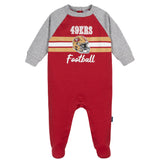 Baby Boys 49ers Footed Pajamas-Gerber Childrenswear Wholesale