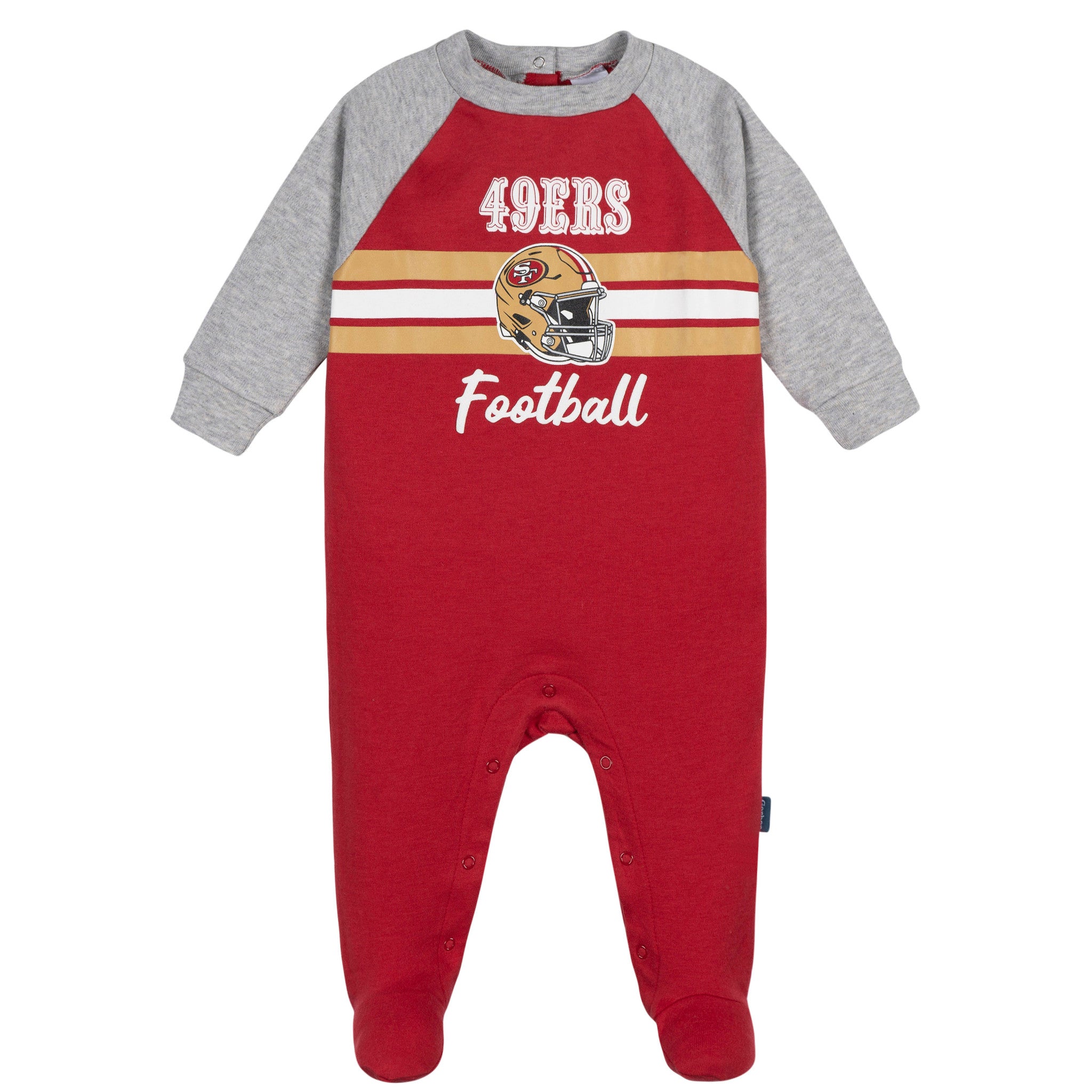 Baby Boys 49ers Footed Pajamas-Gerber Childrenswear Wholesale