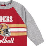 Baby Boys 49ers Footed Pajamas-Gerber Childrenswear Wholesale