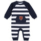 Baby Boys Chicago Bears Football Pajamas With Pouch-Gerber Childrenswear Wholesale