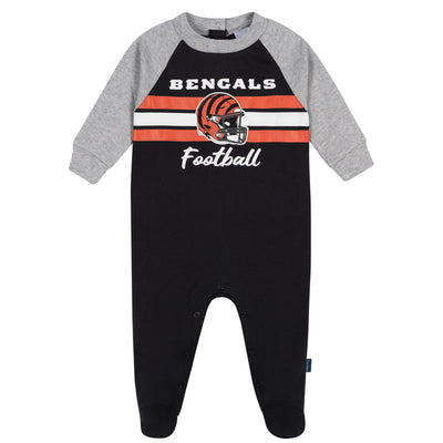 Baby Boys Cincinatti Bengals Footed Pajamas-Gerber Childrenswear Wholesale