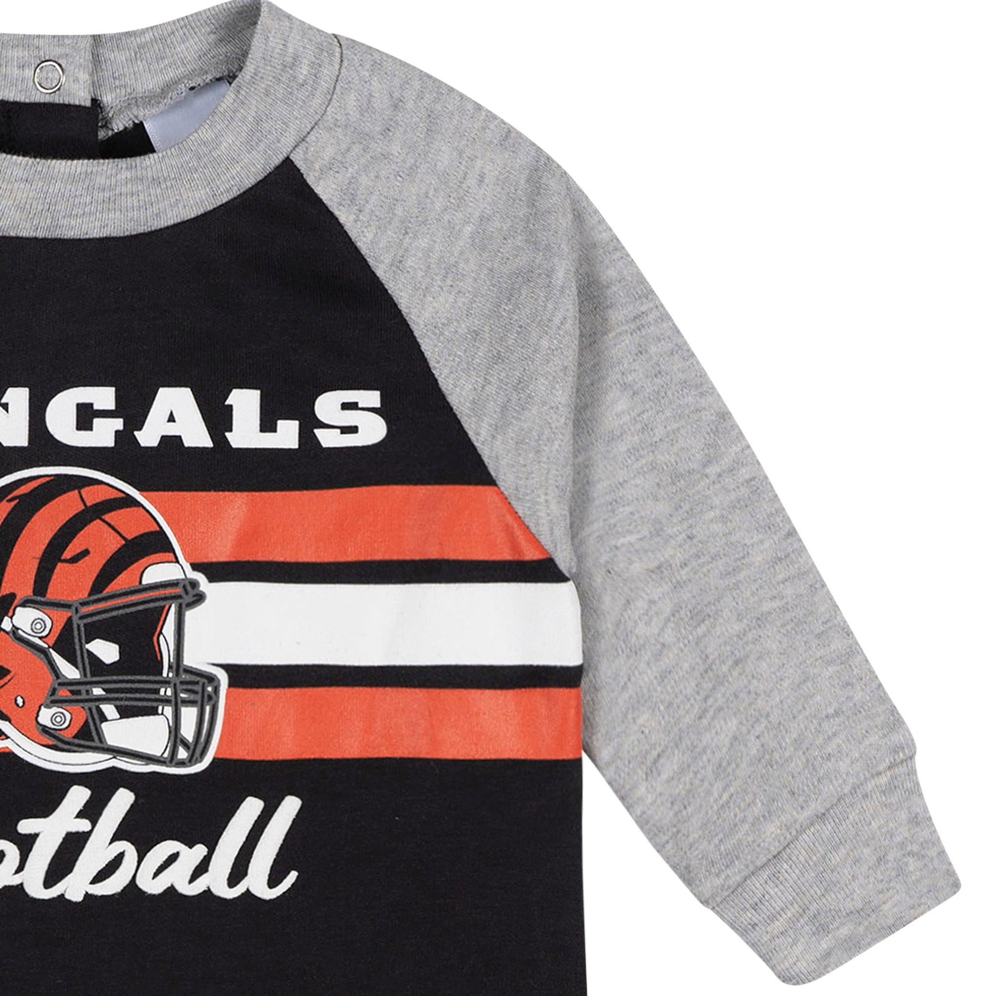 Baby Boys Cincinatti Bengals Footed Pajamas-Gerber Childrenswear Wholesale