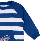 Baby Boys Buffalo Bills Football Pajamas With Pouch-Gerber Childrenswear Wholesale