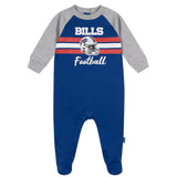 Baby Boys Buffalo Bills Footed Pajamas-Gerber Childrenswear Wholesale
