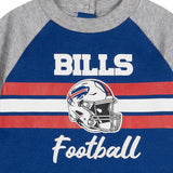 Baby Boys Buffalo Bills Footed Pajamas-Gerber Childrenswear Wholesale