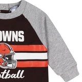 Baby Boys Cleveland Browns Footed Pajamas-Gerber Childrenswear Wholesale