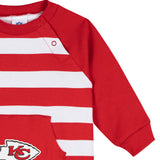 Baby Boys Kansas City Chiefs Football Pajamas With Pouch-Gerber Childrenswear Wholesale