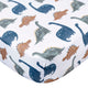 Baby Boys Dino Time Crib Sheet-Gerber Childrenswear Wholesale