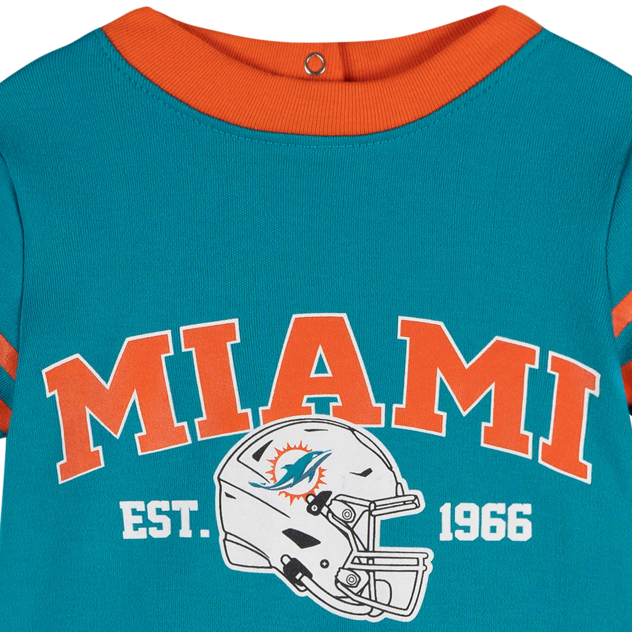 Baby Boys Miami Dolphins Romper-Gerber Childrenswear Wholesale