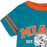 Baby Boys Miami Dolphins Romper-Gerber Childrenswear Wholesale