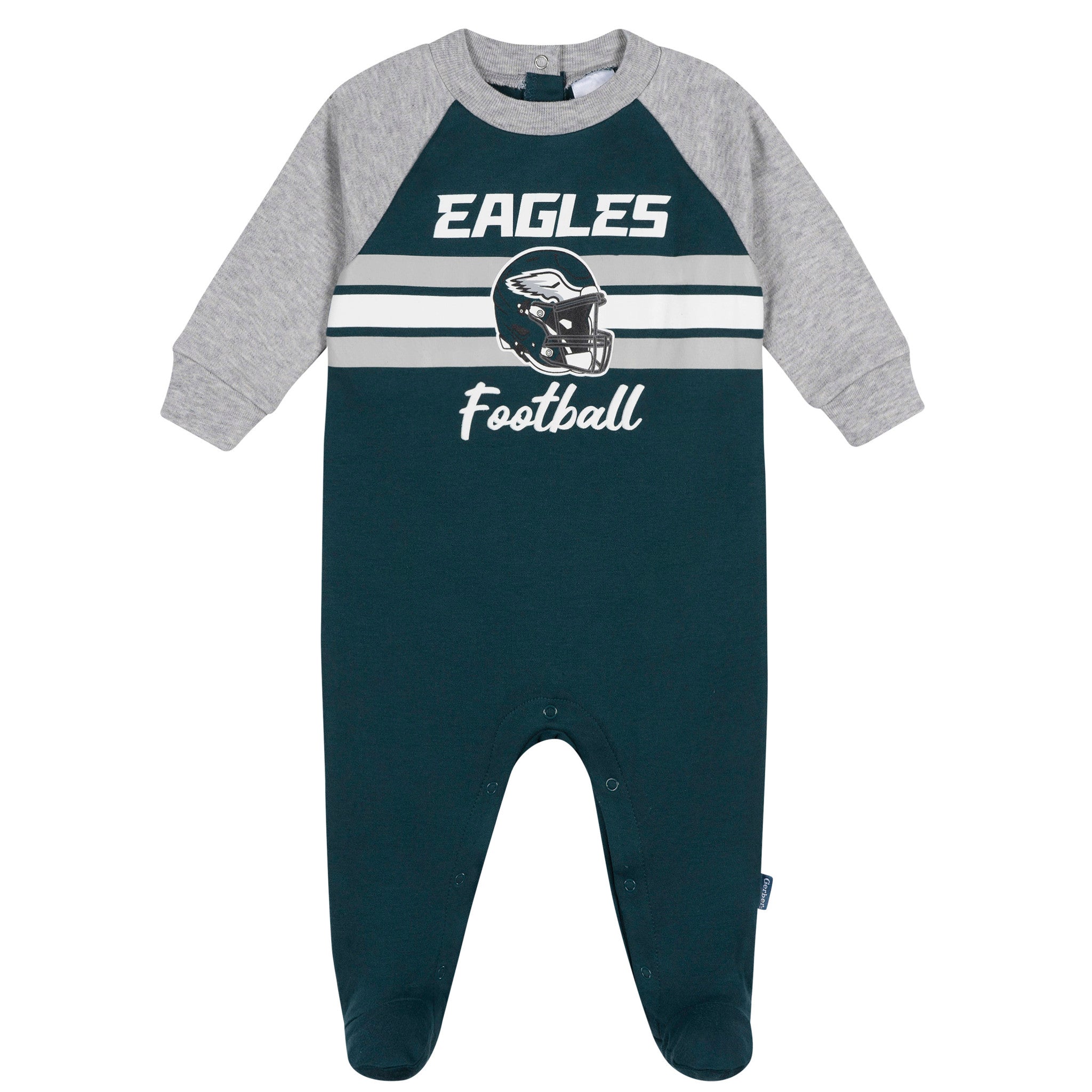 Baby Boys Philadelphia Eagles Footed Pajamas-Gerber Childrenswear Wholesale