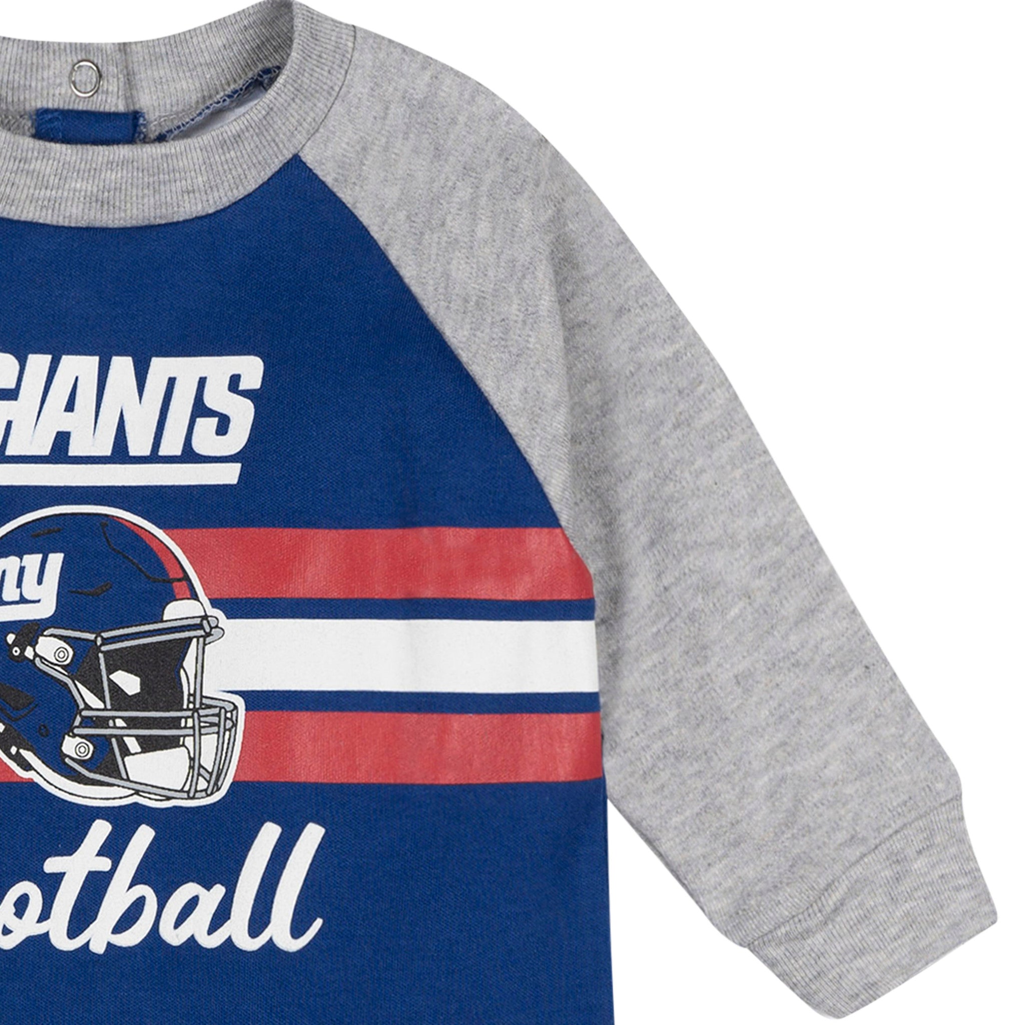 Baby Boys New York Giants Footed Pajamas-Gerber Childrenswear Wholesale