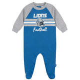 Baby Boys Detroit Lions Footed Pajamas-Gerber Childrenswear Wholesale