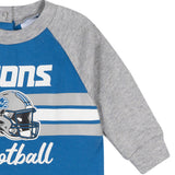 Baby Boys Detroit Lions Footed Pajamas-Gerber Childrenswear Wholesale