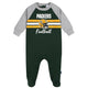Baby Boys Green Bay Packers Footed Pajamas-Gerber Childrenswear Wholesale