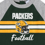 Baby Boys Green Bay Packers Footed Pajamas-Gerber Childrenswear Wholesale