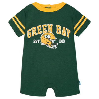 Baby Boys Green Bay Packers Romper-Gerber Childrenswear Wholesale