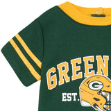 Baby Boys Green Bay Packers Romper-Gerber Childrenswear Wholesale
