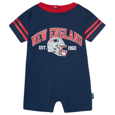 Baby Boys New England Patriots Romper-Gerber Childrenswear Wholesale