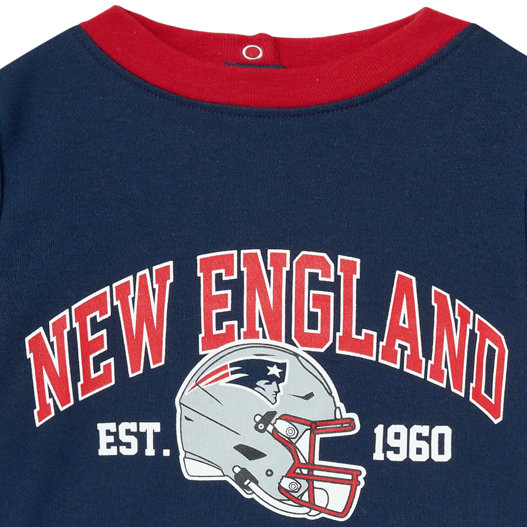 Baby Boys New England Patriots Romper-Gerber Childrenswear Wholesale