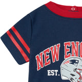 Baby Boys New England Patriots Romper-Gerber Childrenswear Wholesale