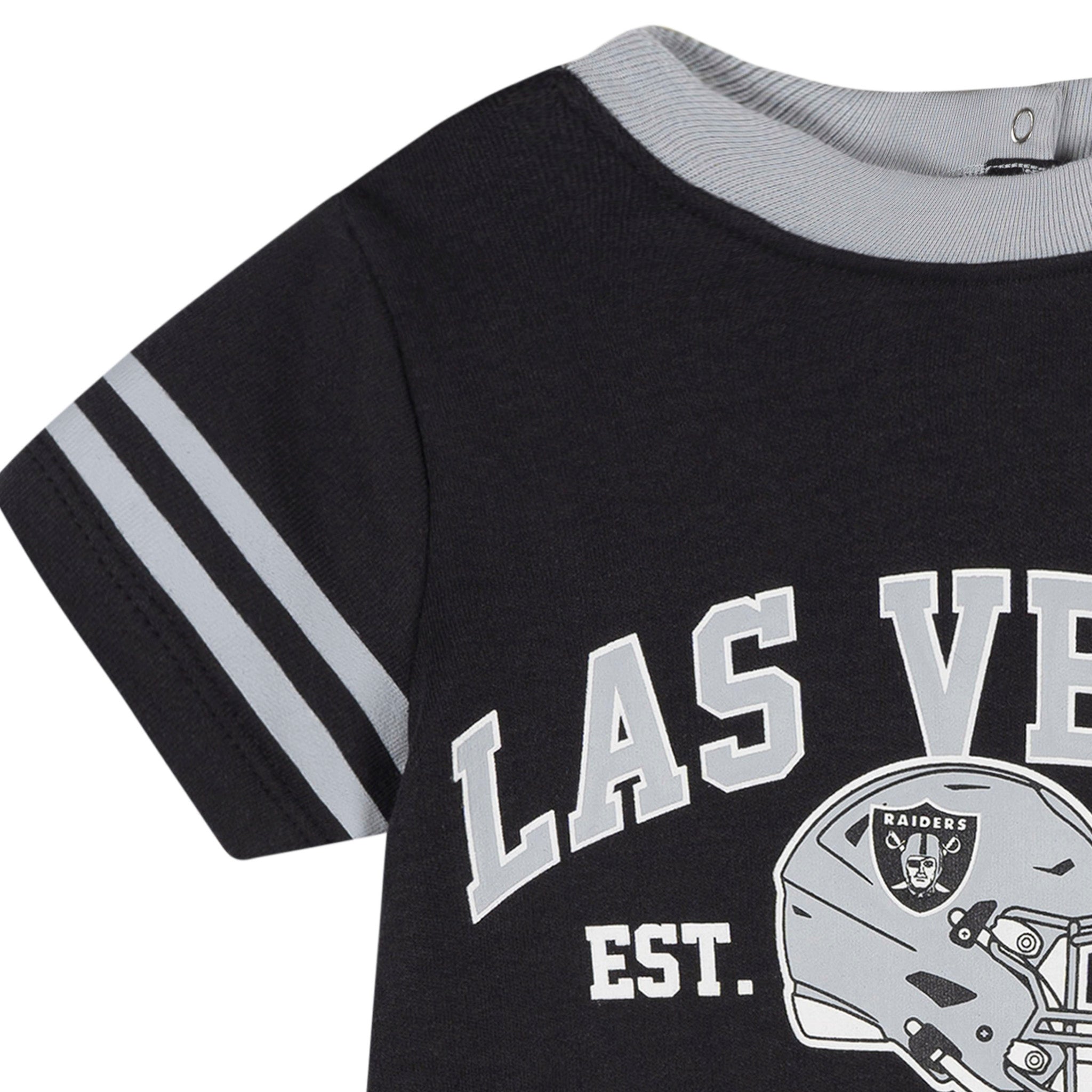 Baby Boys Las Vegas Raiders Romper-Gerber Childrenswear Wholesale
