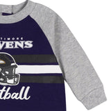 Baby Boys Baltimore Ravens Footed Pajamas-Gerber Childrenswear Wholesale