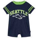 Baby Boys Seattle Seahawks Romper-Gerber Childrenswear Wholesale