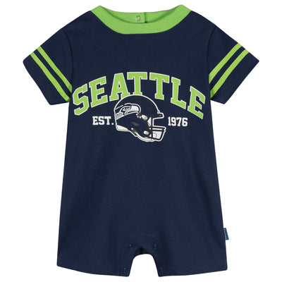 Baby Boys Seattle Seahawks Romper-Gerber Childrenswear Wholesale
