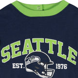 Baby Boys Seattle Seahawks Romper-Gerber Childrenswear Wholesale