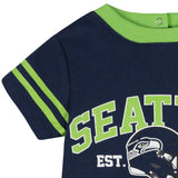Baby Boys Seattle Seahawks Romper-Gerber Childrenswear Wholesale