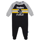 Baby Boys Pittsburgh Steelers Footed Pajamas-Gerber Childrenswear Wholesale