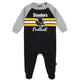 Baby Boys Pittsburgh Steelers Footed Pajamas-Gerber Childrenswear Wholesale