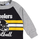 Baby Boys Pittsburgh Steelers Footed Pajamas-Gerber Childrenswear Wholesale