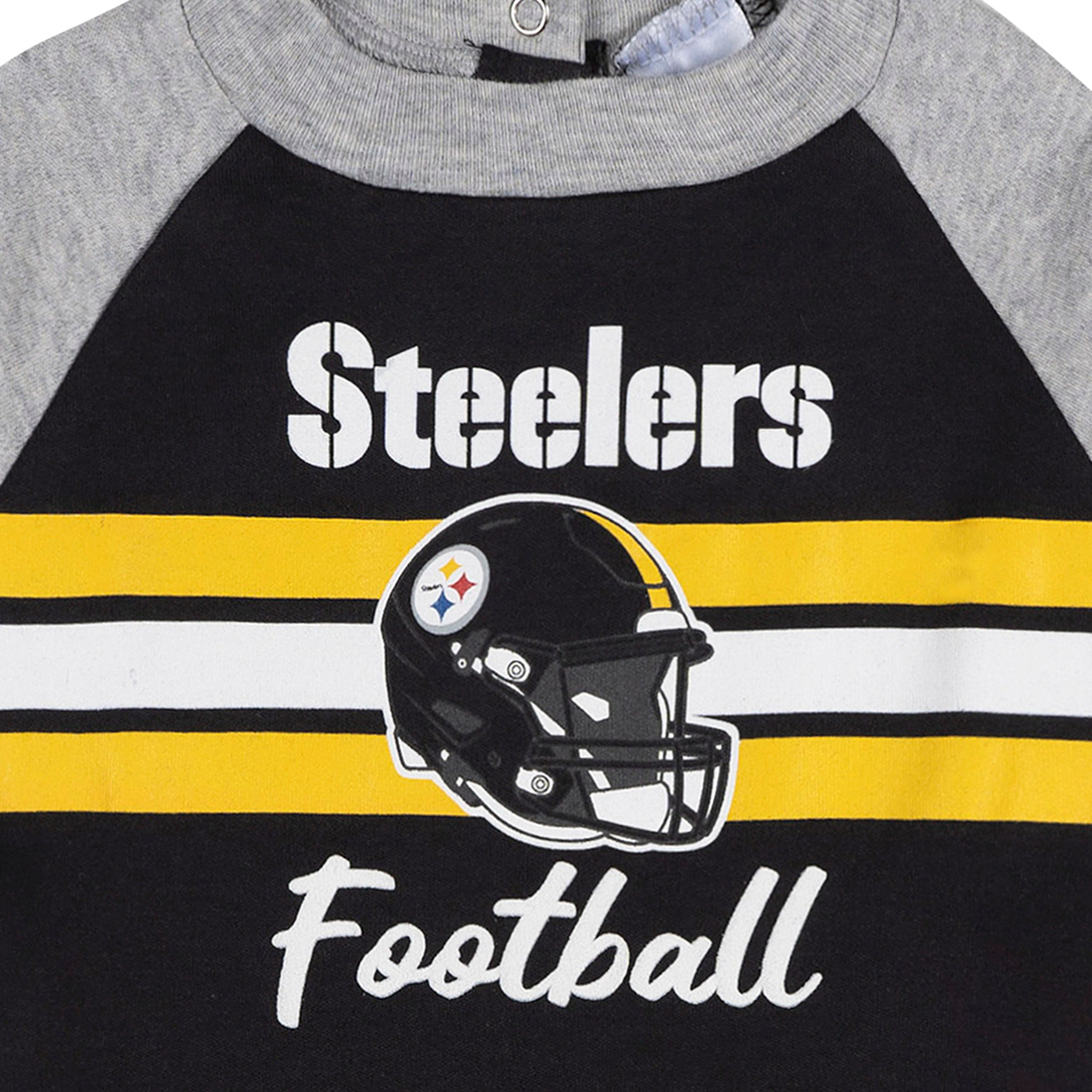 Baby Boys Pittsburgh Steelers Footed Pajamas-Gerber Childrenswear Wholesale